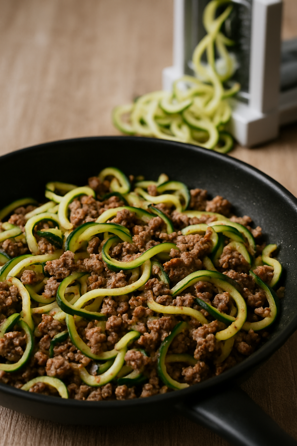 Zucchini-Zucchghetti – Pfanne