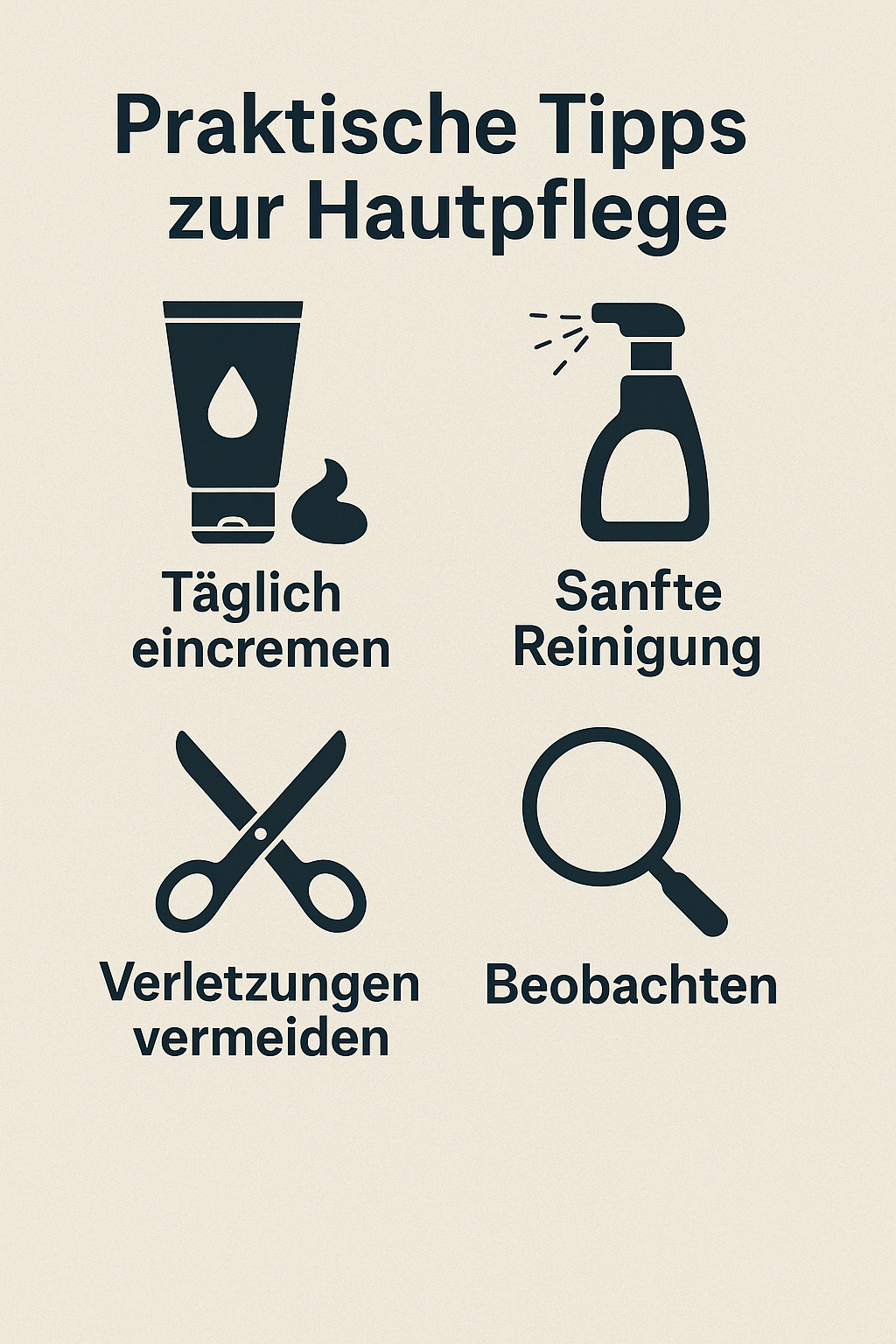 Praktische Tipps zur Hautpflege